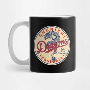 Vintage Chunichi Dragons 1 by Buck Tee Mug